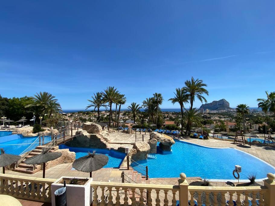 קלפה Flamingo Apartment - Imperial Park - Sea View, 6 Pools, Terrace מראה חיצוני תמונה