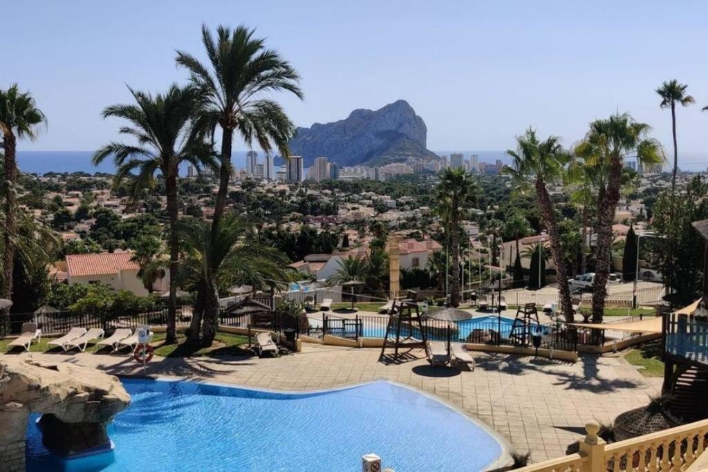 קלפה Flamingo Apartment - Imperial Park - Sea View, 6 Pools, Terrace מראה חיצוני תמונה