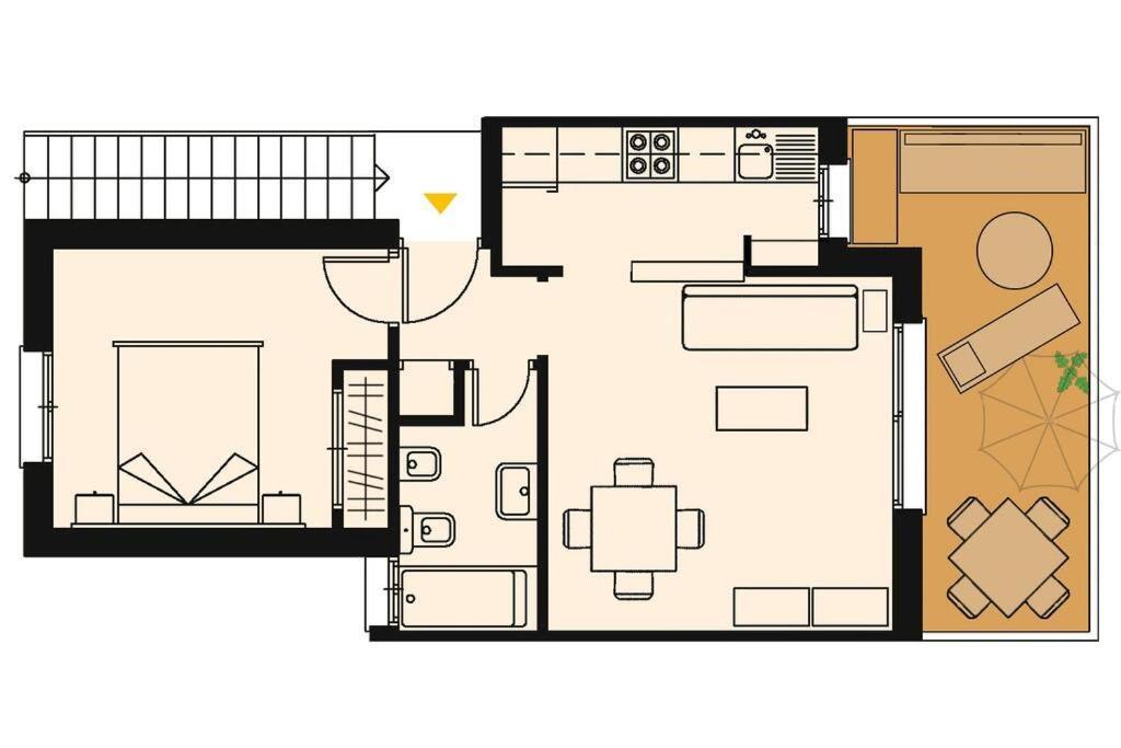 קלפה Flamingo Apartment - Imperial Park - Sea View, 6 Pools, Terrace מראה חיצוני תמונה
