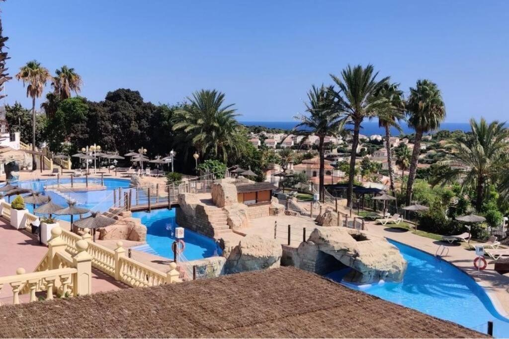 קלפה Flamingo Apartment - Imperial Park - Sea View, 6 Pools, Terrace מראה חיצוני תמונה