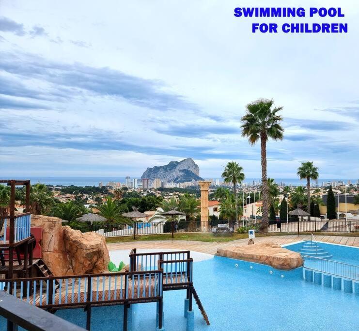 קלפה Flamingo Apartment - Imperial Park - Sea View, 6 Pools, Terrace מראה חיצוני תמונה