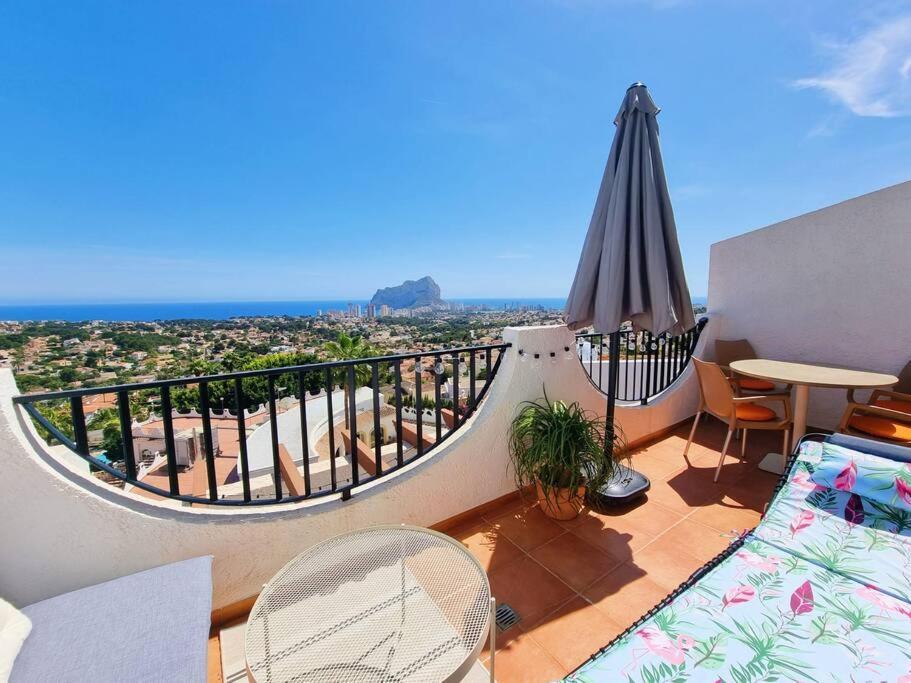 קלפה Flamingo Apartment - Imperial Park - Sea View, 6 Pools, Terrace מראה חיצוני תמונה
