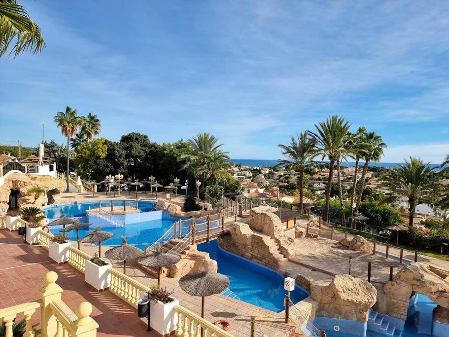 קלפה Flamingo Apartment - Imperial Park - Sea View, 6 Pools, Terrace מראה חיצוני תמונה